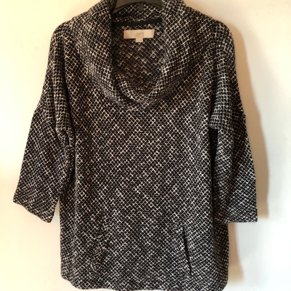 Loft Cowl Neck Sweater